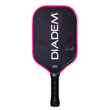 The Warrior 19mm Pink Pickleball Paddle from Diadem Sports