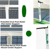 Picklenet Replacement Net - fits Picklenet Portable Net System with Velcro fasteners and center support piece.