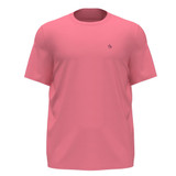 The Men's Crew Neck T-Shirt by Original Penguin is a classic short-sleeve tee made with 100% cotton that sports a small Original Penguin logo on the left chest. Available in colors Geranium Pink and Pearl Blue. Sizes S-2XL.