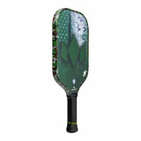 Green Diadem Warrior Edge First Responder Pickleball Paddle - Army - Side View