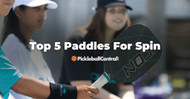 Top 5 Best Pickleball Paddles for Spin