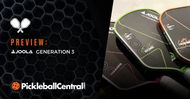 JOOLA’s GEN 3 Paddles at Pickleball Central April 23