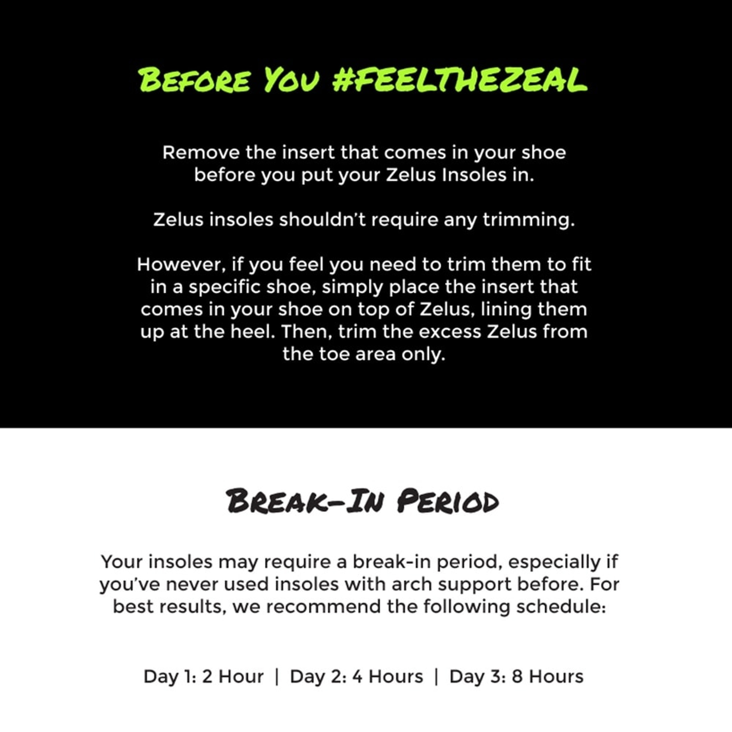 Zelus Olympus PRO Unisex Pickleball Insoles Free Shipping Offer