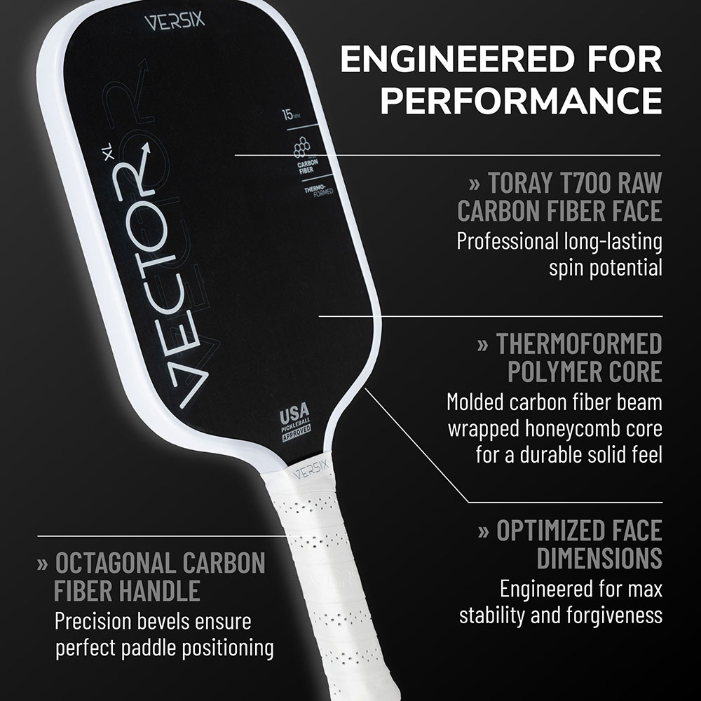 VERSIX Vector XL Pickleball Paddle | Fast, Free Shipping!
