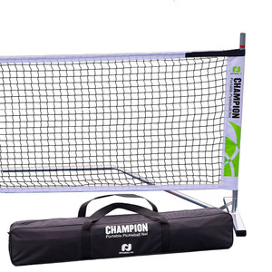Pickleball Inc. Champion Portable Net System and carry bag.