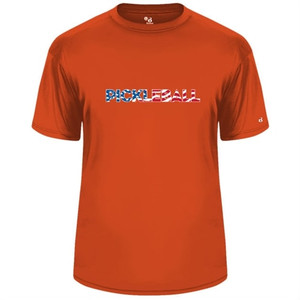 Men's Pickleball USA Core Performance T-Shirt in Burnt Orange