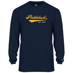 Men's Heritage 1965 Core Performance Long-Sleeve Shirt in Navy