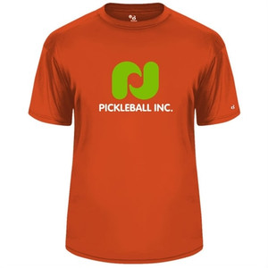 Men's Pickleball Inc. Core Performance T-Shirt in Burnt Orange