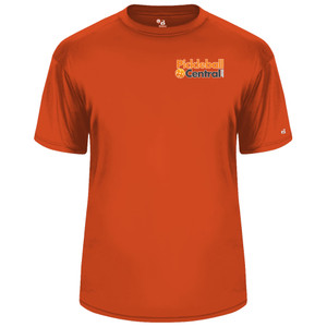 Men's Pickleball Central Pro Core Performance T-Shirt in Burnt Orange