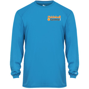 Men's Pickleball Central Pro Core Performance Long-Sleeve Shirt in Electric Blue