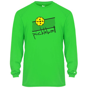 Men's Over The Net Core Performance Long-Sleeve Shirt Lime