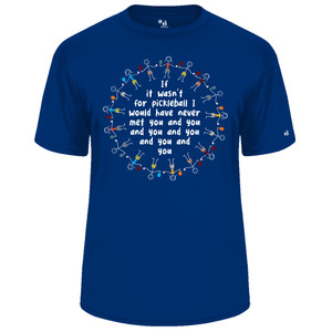 Men's Circle of Friends Core Performance T-Shirt in Royal