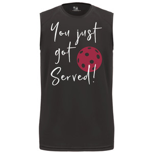 Men's You Got Served Core Performance Sleeveless Shirt in Black