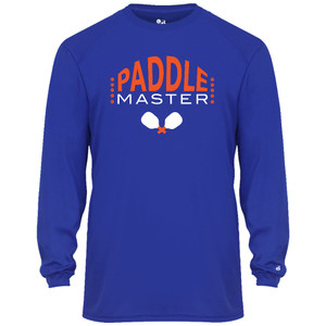 Men's Paddle Master Core Performance Long-Sleeve Shirt in Royal