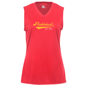 Women's Heritage 1965 Core Performance Sleeveless Shirt in Hot Coral