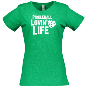 Women's Passion Cotton T-Shirt in Vintage Green