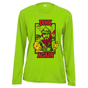 Women's Viking Core Performance Long-Sleeve Shirt in Lime