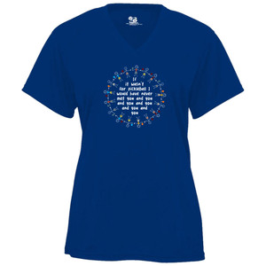 Women's Circle of Friends Core Performance T-Shirt in Royal