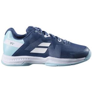 Babolat SFX 3 Women's Court Shoe in Deep Dive/Blue