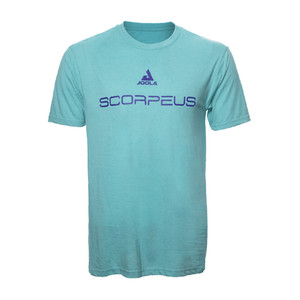 Front view of JOOLA Scorpeus Shirt in the color Aqua Heather.