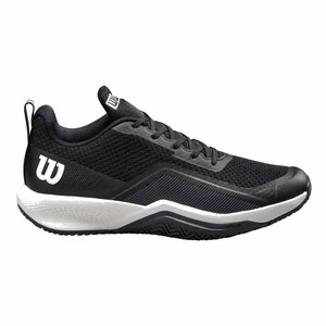 Wilson Rush Pro LITE Men's Shoe shown in Black/Ebony/White