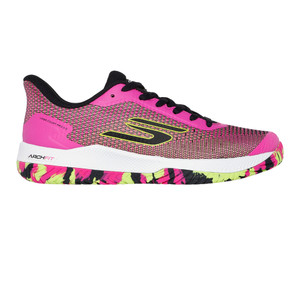 Skechers Viper Court Pro 2.0 Women's Shoe - Shown in Hot Pink