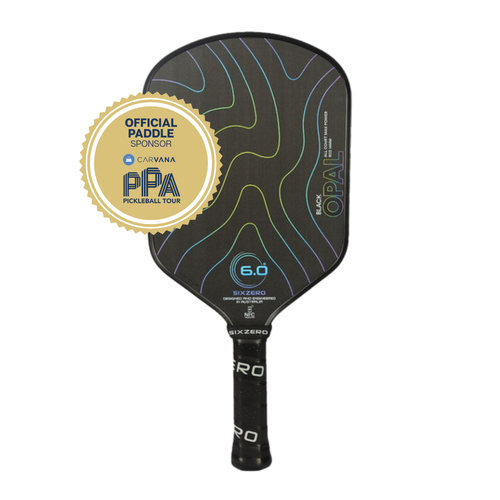 Six Zero Black Opal Pickleball Paddle