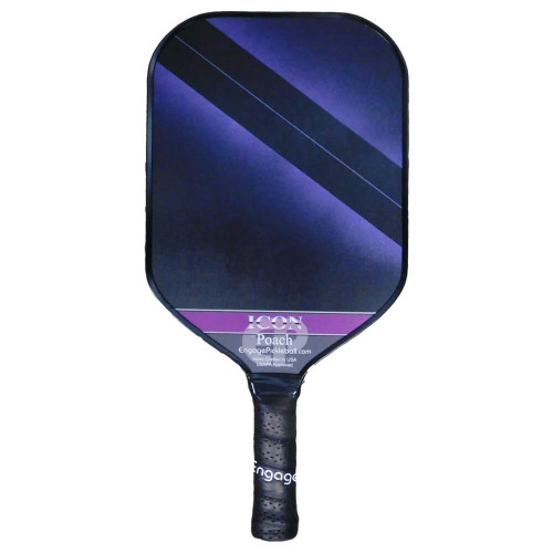 Engage Poach Icon Pickleball Paddle in purple