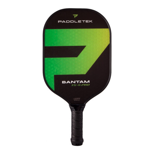 Bantam TS-5 Pro Composite Pickleball Paddle, choose from 2 weights, 2 grips sizes and five colors.