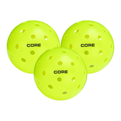 CORE Outdoor Neon Green Pickleball | Free Shipping Offer