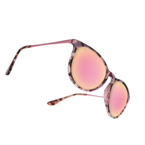 Shady Rays Allure Eyewear - Pink Tortoise Polarized front angled view