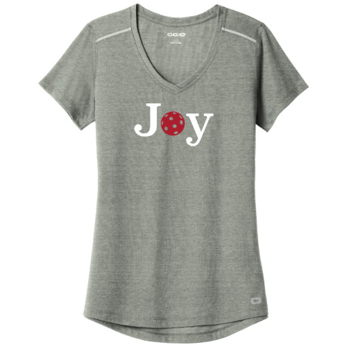Women's JOY Ogio Performance Shirt in Gear Gray