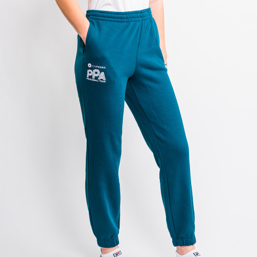 Angled view of PPA FILA Lassie Jogger Blue Coral.