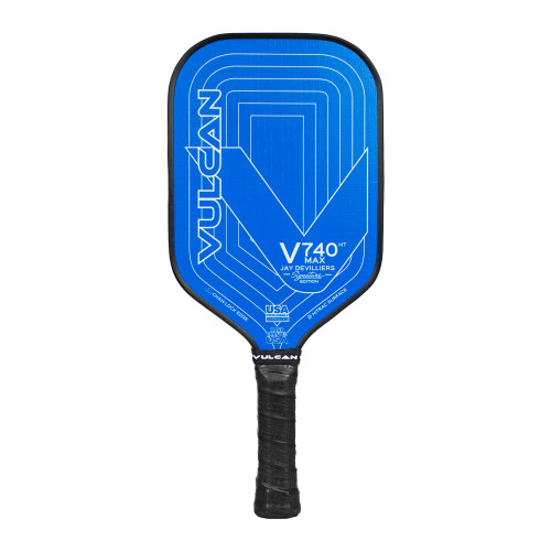 Front view of the Vulcan V740HT MAX Pickleball Paddle.