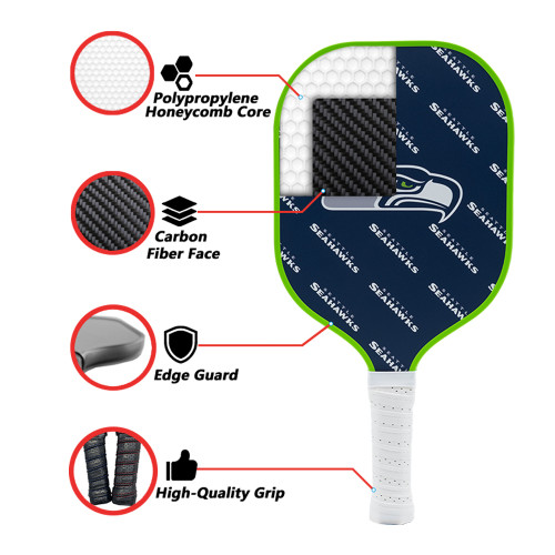 Officially Licensed NFL Team Pickleball Paddles Fast, Free Shipping!