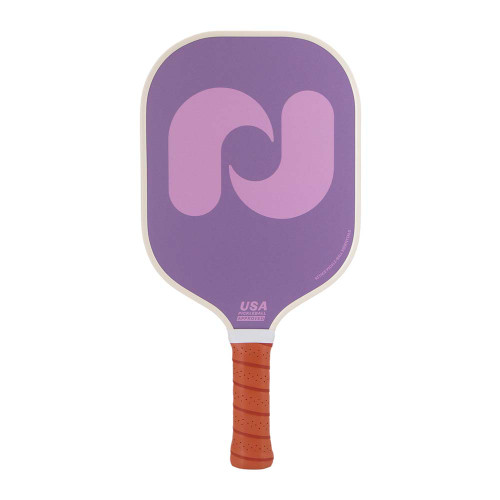 Front view of the Pink Heritage Pickle-ball Essentials Paddle