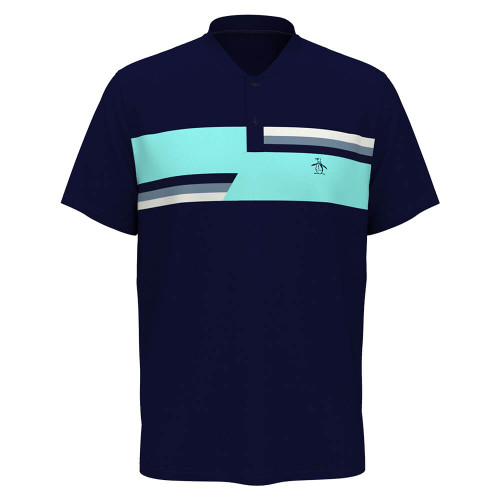 Men's Color Block Performance Polo