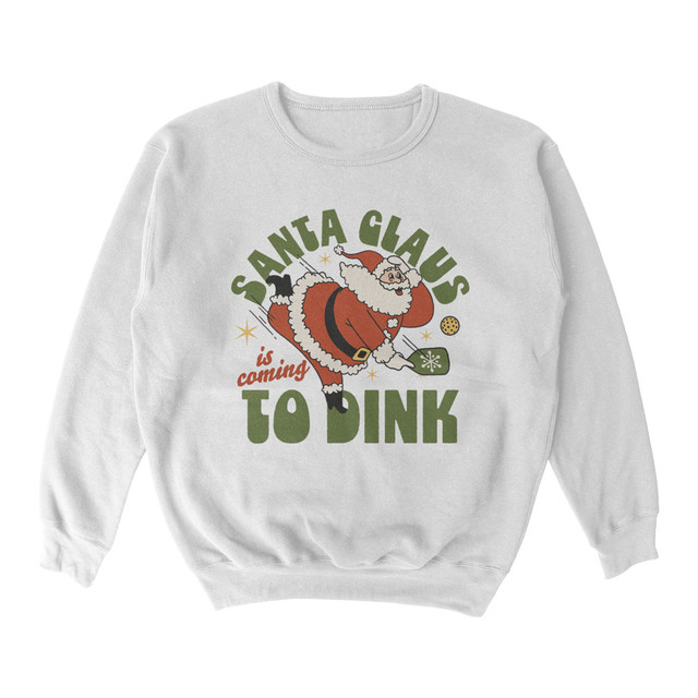 Wallflower Santa Clause Dink Crewneck Sweatshirt - Unisex Wallflower Santa Clause Dink Crewneck Sweatshirt - Unisex