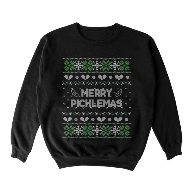 Wallflower Merry Xmas Fairisle Crewneck Sweatshirt - Unisex Wallflower Merry Xmas Fairisle Crewneck Sweatshirt - Unisex