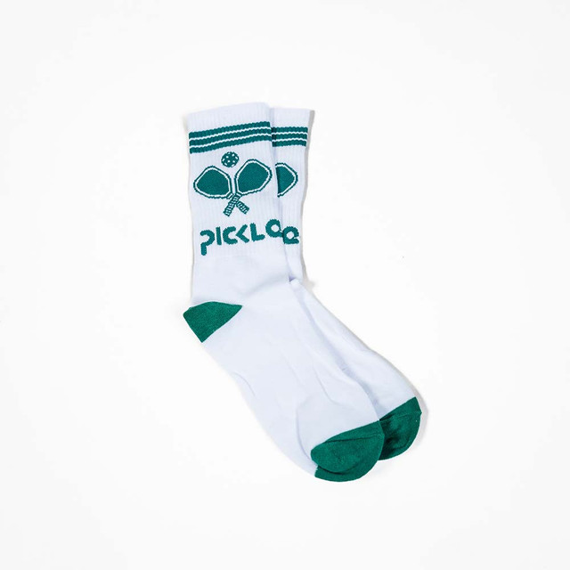 Heritage Pickle-ball Paddle Crew Socks