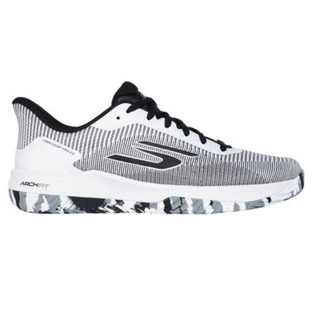 Skechers Viper Court Pro 2.0 Wide Shoe - Men's -White/Black Skechers Viper Court Pro 2.0 Wide Shoe - Men's -White/Black