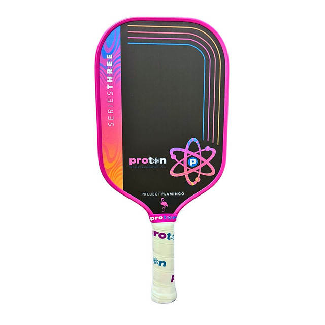 Proton Series Three Pickleball Paddle - Project Flamingo Proton Series Three Pickleball Paddle - Project Flamingo