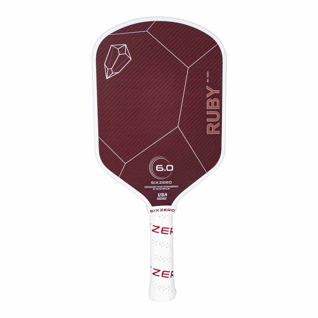 Six Zero Ruby 16mm Pickleball Paddle Six Zero Ruby 16mm Pickleball Paddle