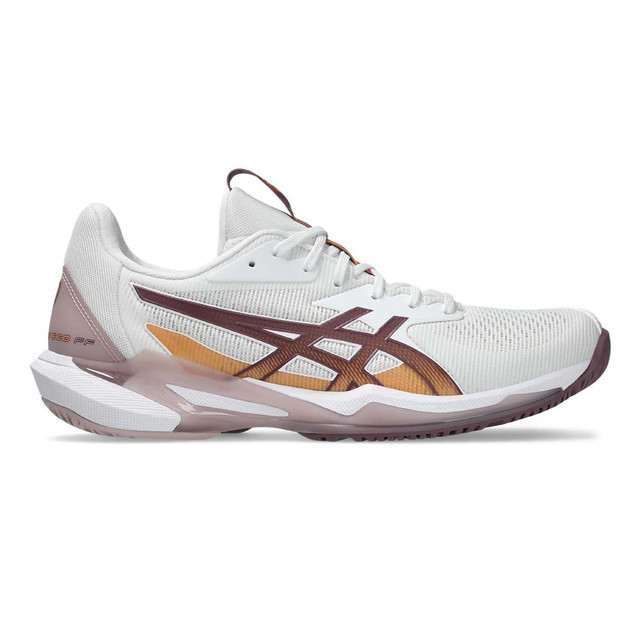 ASICS Women's Solution Speed FF 3 Court Shoe - White/Dusty Mauve