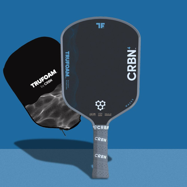 CRBN TruFoam Waves 4 Hybrid Pickleball Paddle CRBN TruFoam Waves 4 Hybrid Pickleball Paddle