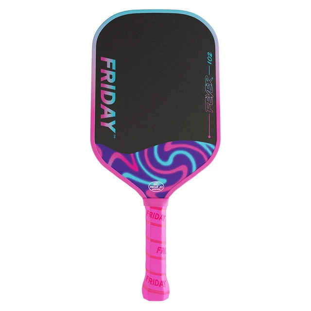 JOOLA Agassi Edge Heat Vision 16mm Pickleball Paddle