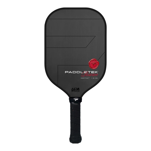 Paddletek Honeyfoam Reserve 14mm pickleball paddle face — carbon fiber surface