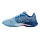 Babolat Men's Jet Mach 3 Wide shown in Angel Blue. Available in sizes 6.5 to 14. Side view