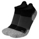 OS1st WP4 No Show Socks are available in either navy blue , white, or black and in sizes small through extra large.