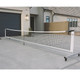 Dominator Rolling Portable Pickleball Net with Aluminum frame and stainless steel hardware. 22' wide and regulation height.